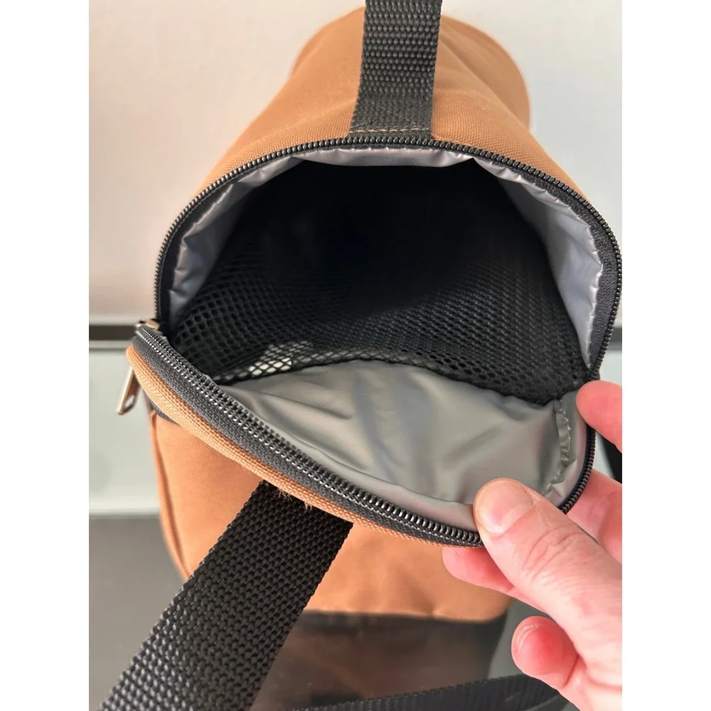Carhartt Vertical Lunch Cooler Bag Brown Elevation Labs Insulated Lunch Box